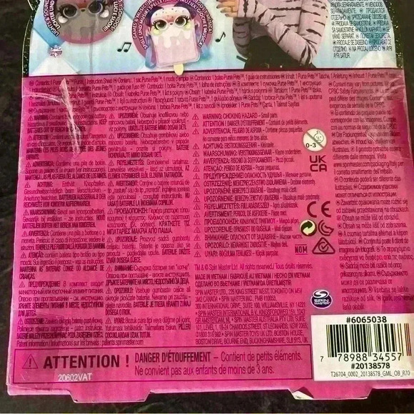 Purse Pets Treat Yo Self Pupsicle Interactive Pet Toy Handbag Light Spin Master - Picture 6 of 9